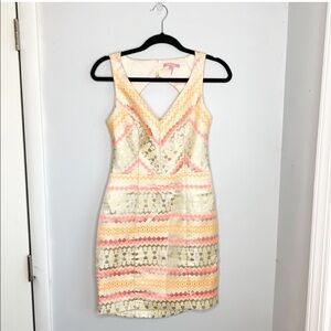 Minuet - Neon Open Back Dress - Small